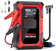 GOOLOO A3 Jump Starter with Compressor
