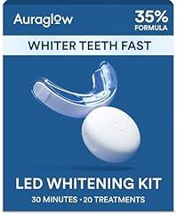 AURAGLOW Teeth Whitening Kit with LED Light
